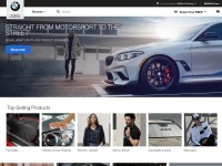Desktop screenshot for shopbmwusa.com