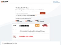 Desktop screenshot for datasheetarchive.com