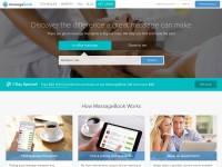 Desktop screenshot for massagebook.com