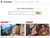 Desktop screenshot for historiaperuana.pe