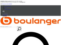 Desktop screenshot for boulanger.com