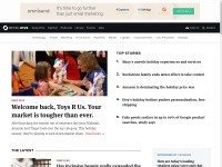 Desktop screenshot for retaildive.com