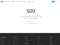 Desktop screenshot for dji.com