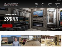 Desktop screenshot for granddesignrv.com