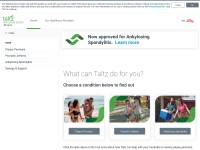 Desktop screenshot for taltz.com