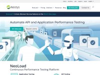 Desktop screenshot for neotys.com