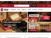 Desktop screenshot for seriouscigars.com