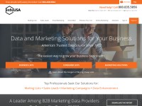 Desktop screenshot for infousa.com