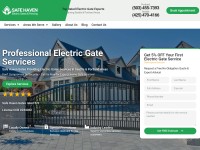 Desktop screenshot for safehavengates.com