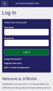 How 1fbusa.com looks like on a mobile device such as an iPhone.
