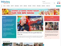 Desktop screenshot for doisongvietnam.vn