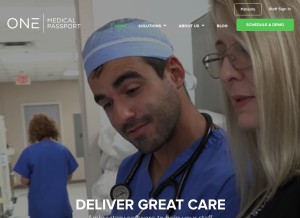 How 1mp.com looks like on a tablet such as an iPad.