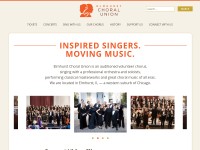 Desktop screenshot for elmhurstchoralunion.org