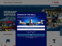 Desktop screenshot for boschtools.com