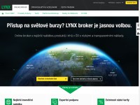Desktop screenshot for lynxbroker.cz