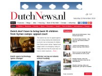 Desktop screenshot for dutchnews.nl