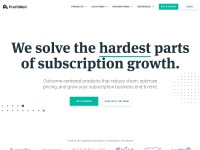 Desktop screenshot for profitwell.com