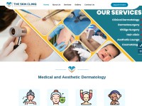 Desktop screenshot for theskincliniqadyar.com