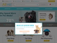 Desktop screenshot for allivet.com