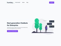 Desktop screenshot for humley.com