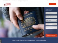 Screenshot of visaandmigration.com