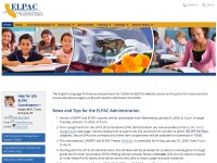 Desktop screenshot for elpac.org
