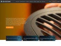 Desktop screenshot for 3dsystems.com