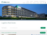 Desktop screenshot for prologis.com