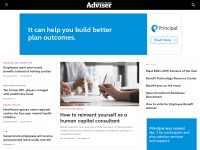 Desktop screenshot for employeebenefitadviser.com