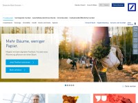 Desktop screenshot for deutsche-bank.de