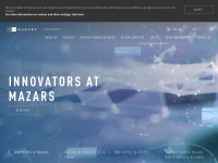 Desktop screenshot for mazars.com