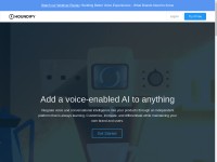 Desktop screenshot for houndify.com