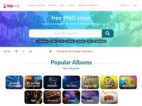 Desktop screenshot for toppng.com