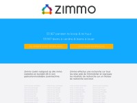 Desktop screenshot for zimmo.be