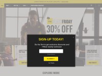 Desktop screenshot for trxtraining.com