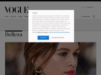 Desktop screenshot for vogue.es
