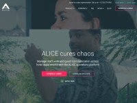 Desktop screenshot for aliceapp.com