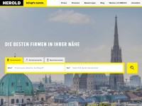 Desktop screenshot for herold.at