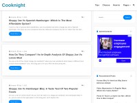 Desktop screenshot for cooknight.net