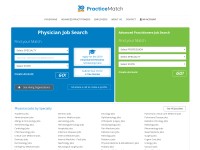 Desktop screenshot for practicematch.com