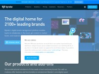 Desktop screenshot for bynder.com