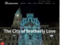 Desktop screenshot for visitphilly.com