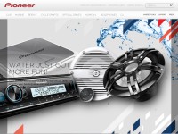 Desktop screenshot for pioneerelectronics.com