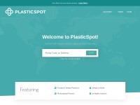 Desktop screenshot for plasticspot.io