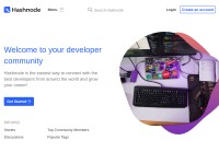Desktop screenshot for hashnode.com