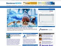 Desktop screenshot for banderasnews.com