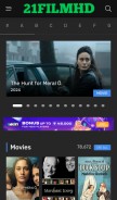How 21filmhd.com looks like on a mobile device such as an iPhone.