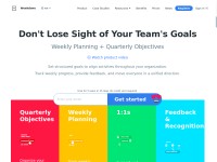 Screenshot of weekdone.com