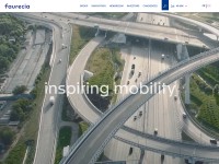 Desktop screenshot for faurecia.com