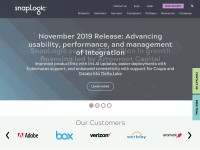 Desktop screenshot for snaplogic.com